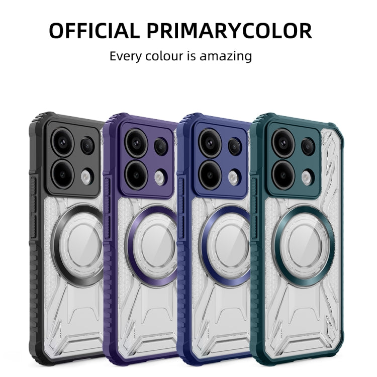 For Redmi Note 13 4G CD Texture Magsafe Phone Case