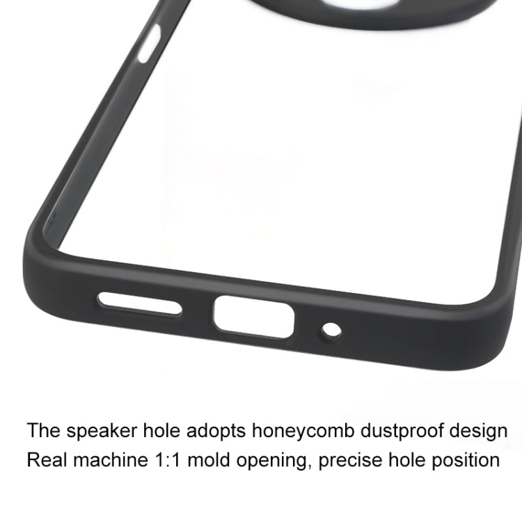 For Redmi 14C 4G Frosted TPU + Transparent PC Phone Case