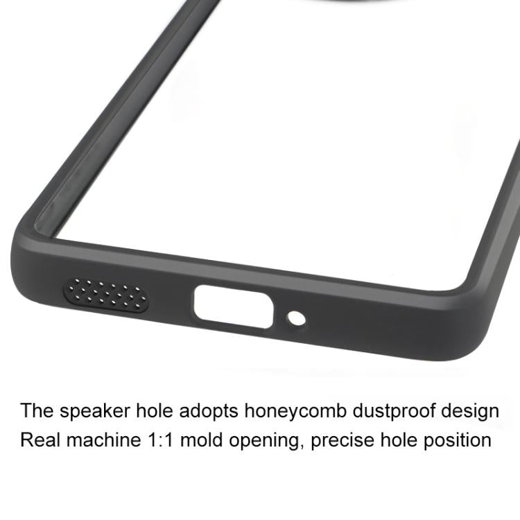 For Redmi K80 Pro Frosted TPU + Transparent PC Phone Case