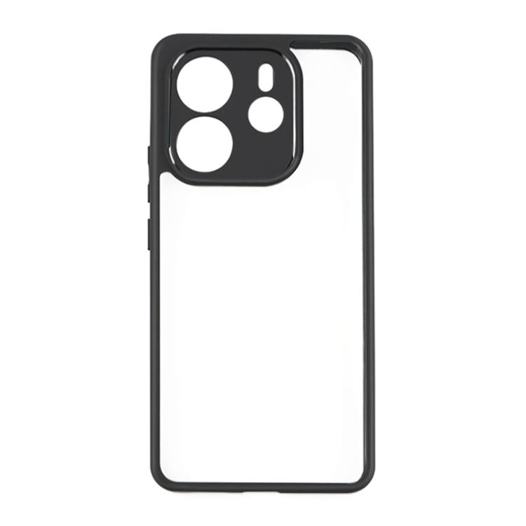 For Redmi Note 14 4G 163.25mm Frosted TPU + Transparent PC Phone Case