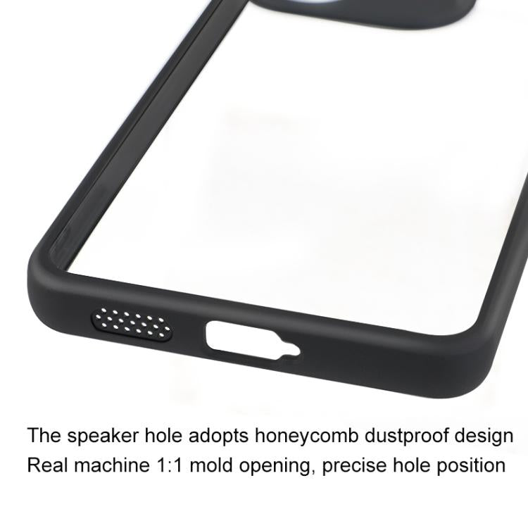 For Redmi Note 14 4G 163.25mm Frosted TPU + Transparent PC Phone Case