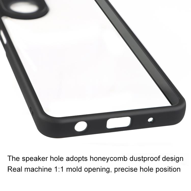 For Redmi A5 4G 171.7mm / Poco C71 Frosted TPU + Transparent PC Phone Case