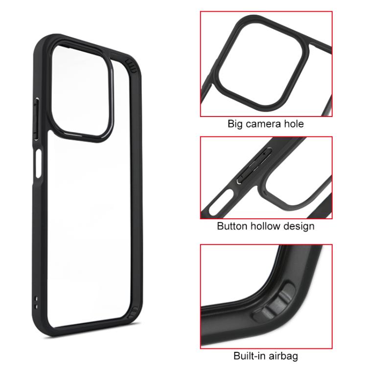 For Redmi 15C 5G/4G EU 173mm/Poco C85 5G Frosted TPU + Transparent PC Phone Case