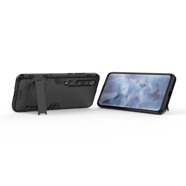 For Xiaomi Mi 10 Pro 5G PC + TPU Anti-fall Protective Case with Invisible Holder