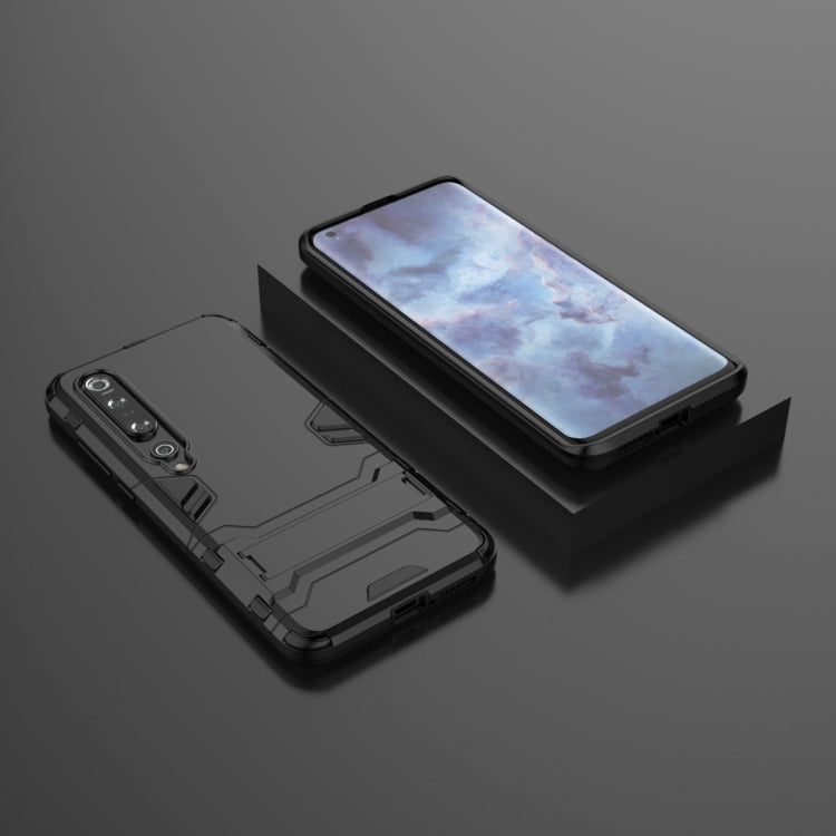 For Xiaomi Mi 10 Pro 5G PC + TPU Anti-fall Protective Case with Invisible Holder