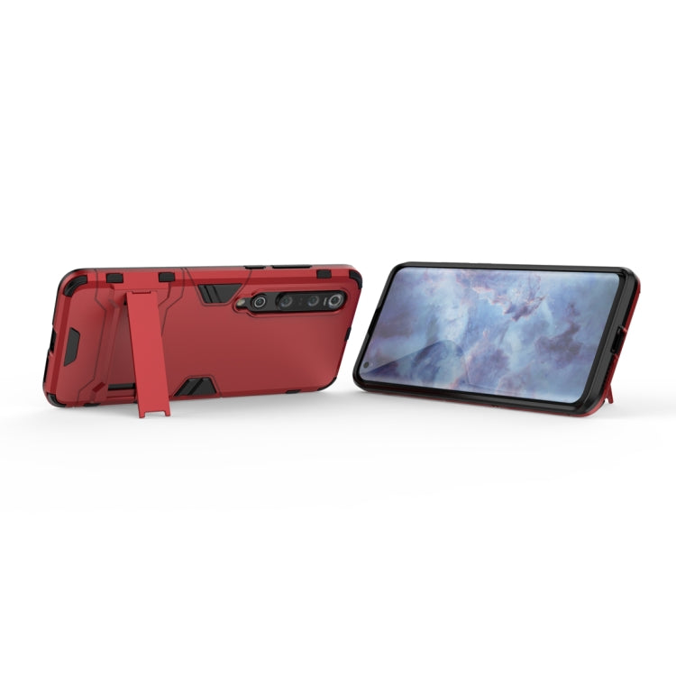 For Xiaomi Mi 10 Pro 5G PC + TPU Anti-fall Protective Case with Invisible Holder