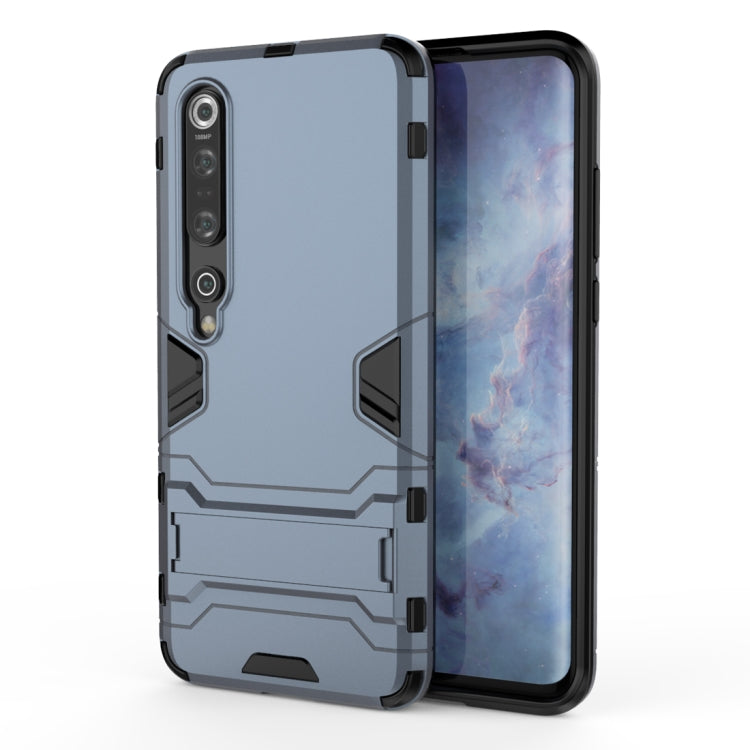 For Xiaomi Mi 10 Pro 5G PC + TPU Anti-fall Protective Case with Invisible Holder