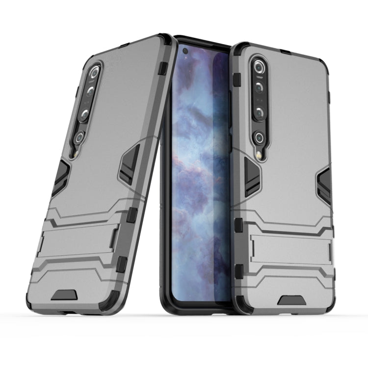 For Xiaomi Mi 10 Pro 5G PC + TPU Anti-fall Protective Case with Invisible Holder