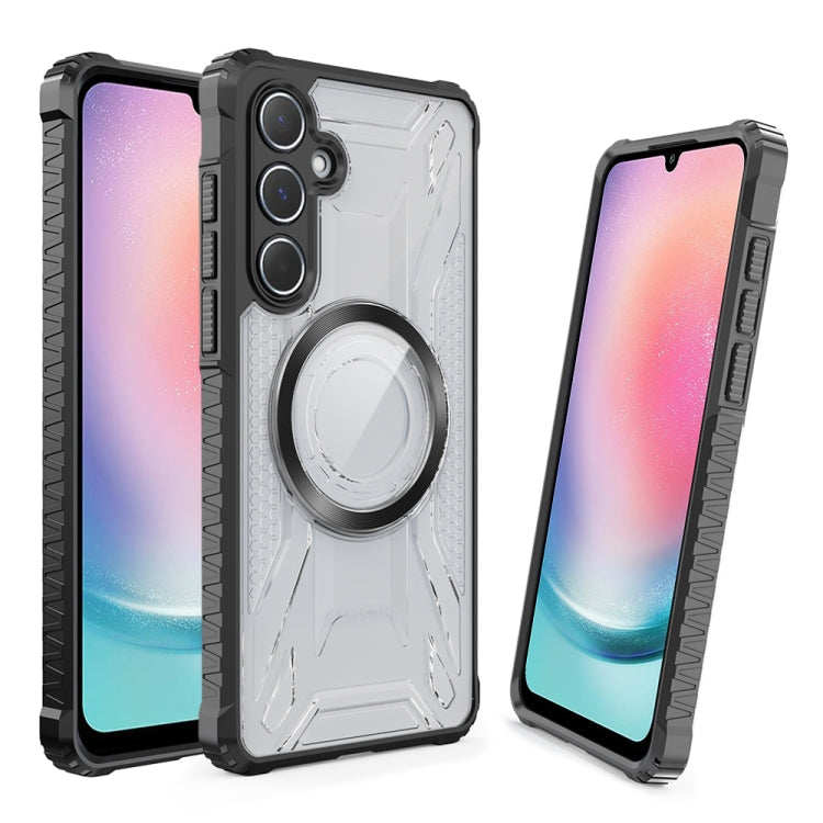 For Samsung Galaxy A24 / A25 CD Texture Magsafe Phone Case