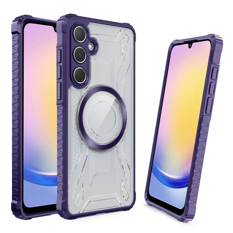 For Samsung Galaxy A25 Global CD Texture Magsafe Phone Case