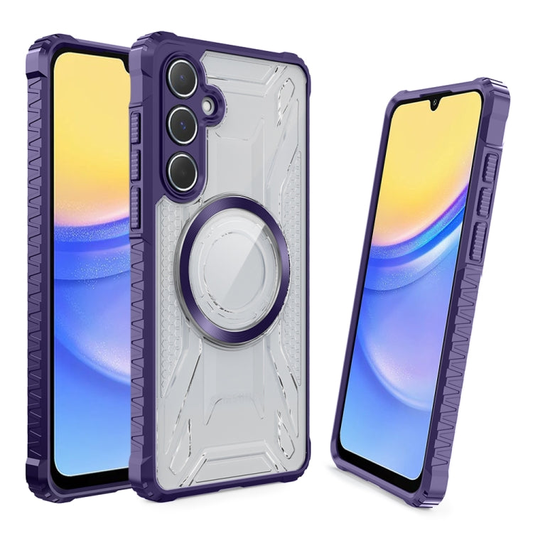 For Samsung Galaxy A15 5G CD Texture Magsafe Phone Case