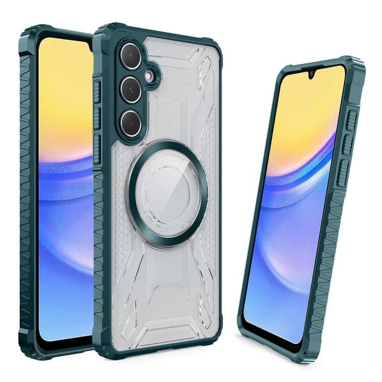 For Samsung Galaxy A15 5G CD Texture Magsafe Phone Case