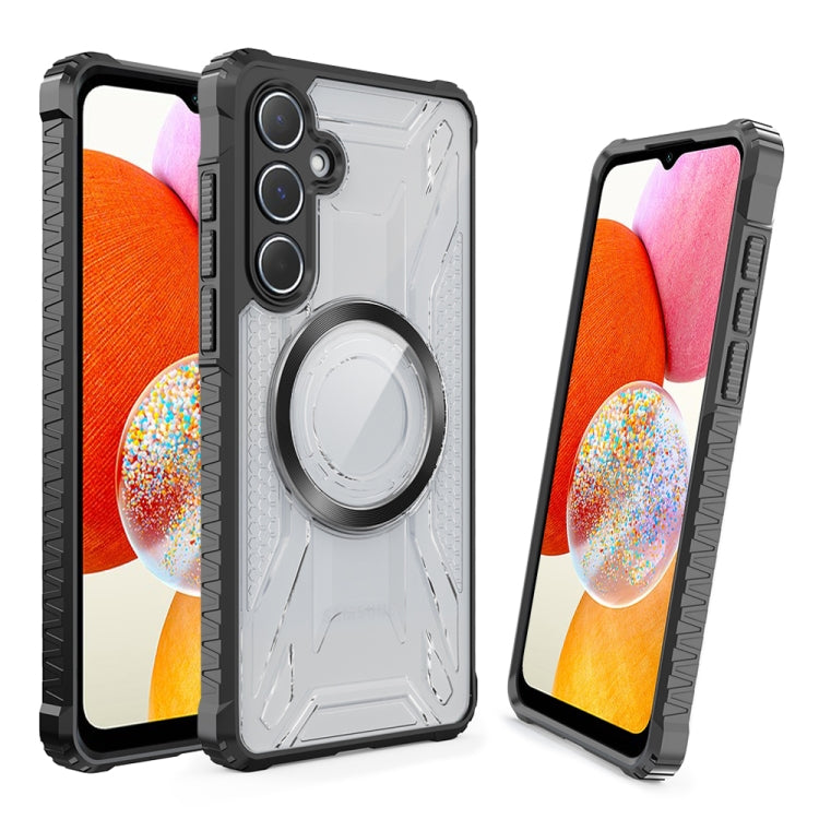 For Samsung Galaxy A14 5G CD Texture Magsafe Phone Case