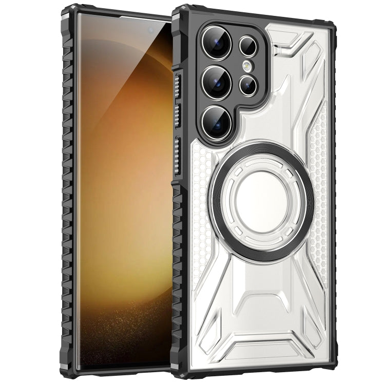 For Samsung Galaxy S24 Ultra 5G CD Texture Magsafe Phone Case