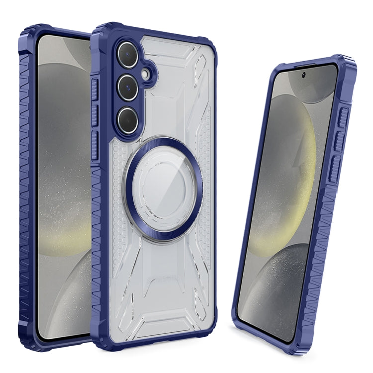 For Samsung Galaxy S24 5G CD Texture Magsafe Phone Case