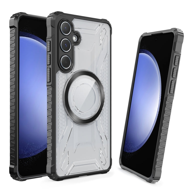 For Samsung Galaxy S23 FE 5G CD Texture Magsafe Phone Case