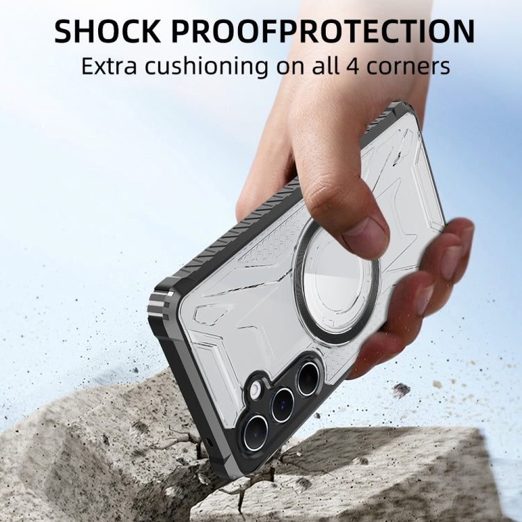 For Samsung Galaxy S24 5G CD Texture Magsafe Phone Case