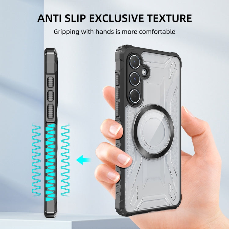 For Samsung Galaxy S23 FE 5G CD Texture Magsafe Phone Case