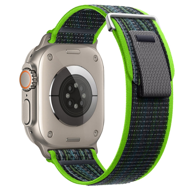 For Apple Watch Ultra 2 49mm Dual-Section Loop Nylon Watch Band