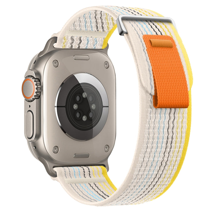 For Apple Watch Ultra 2 49mm Dual-Section Loop Nylon Watch Band