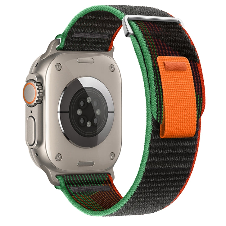 For Apple Watch Ultra 49mm Dual-Section Loop Nylon Watch Band