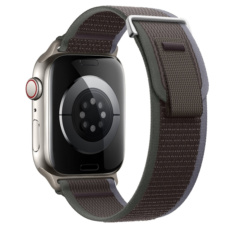For Apple Watch Series 5 40mm Dual-Section Loop Nylon Watch Band