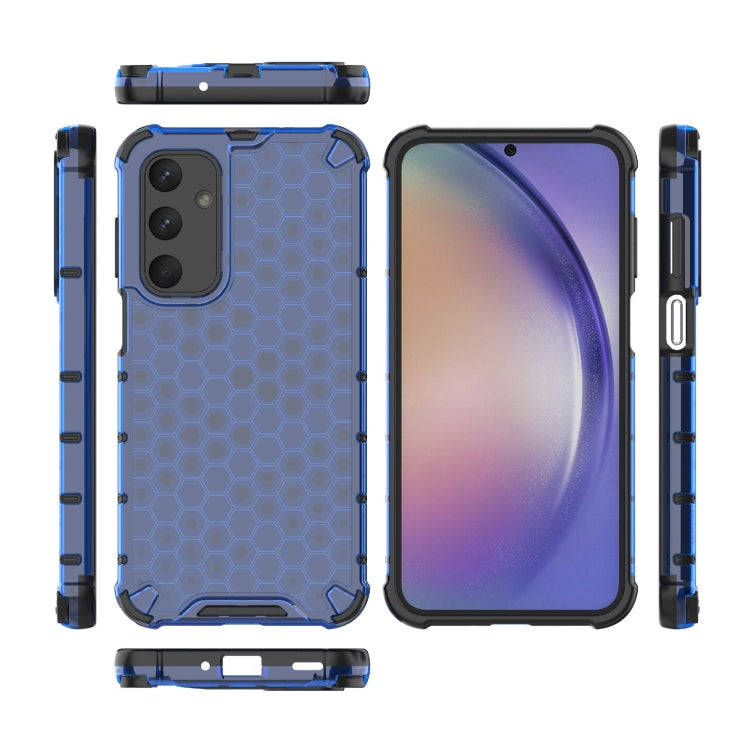 For Samsung Galaxy M35 5G Shockproof Honeycomb PC + TPU Protective Phone Case