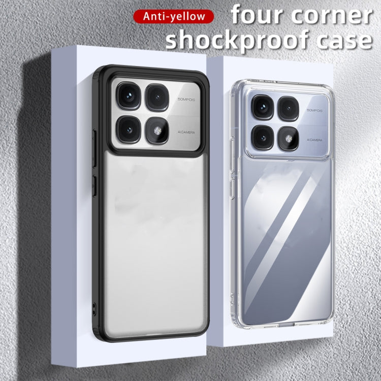 For Redmi K70 Ultra Armor Clear TPU Hard PC Phone Case