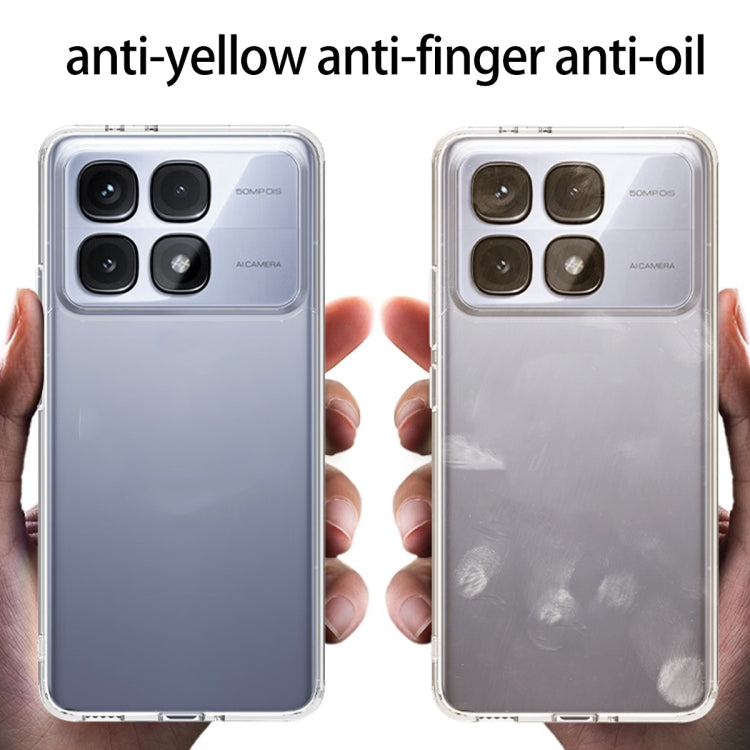 For Redmi K70 Ultra Armor Clear TPU Hard PC Phone Case