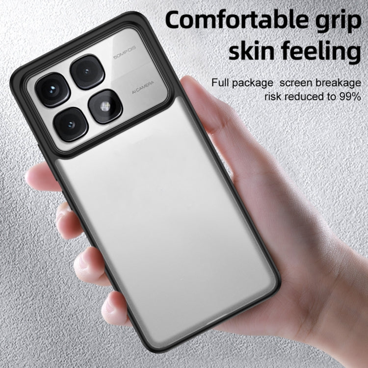 For Redmi K70 Ultra Armor Clear TPU Hard PC Phone Case