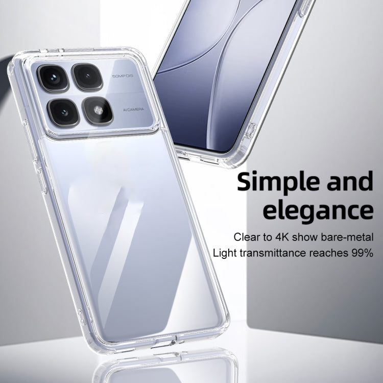 For Redmi K70 Ultra Armor Clear TPU Hard PC Phone Case