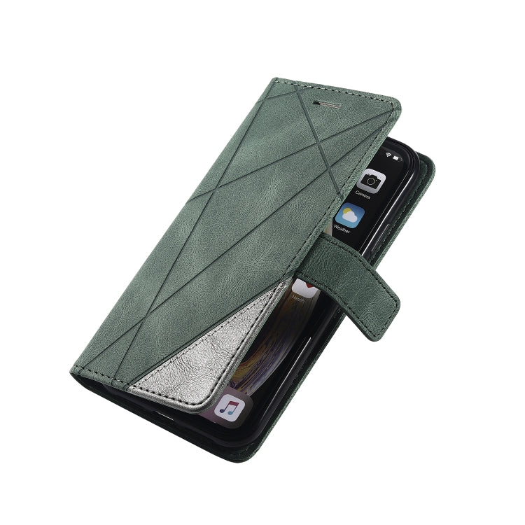 For iPhone XR Skin Feel Splicing Horizontal Flip Leather Case with Holder & Card Slots & Wallet & Photo Frame