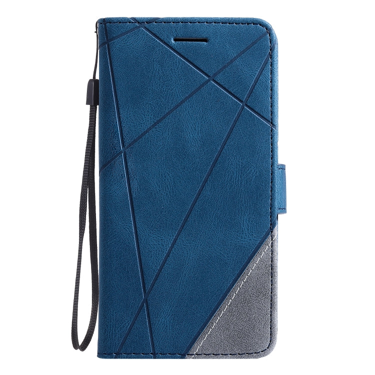 For iPhone XS Max Skin Feel Splicing Horizontal Flip Leather Case with Holder & Card Slots & Wallet & Photo Frame