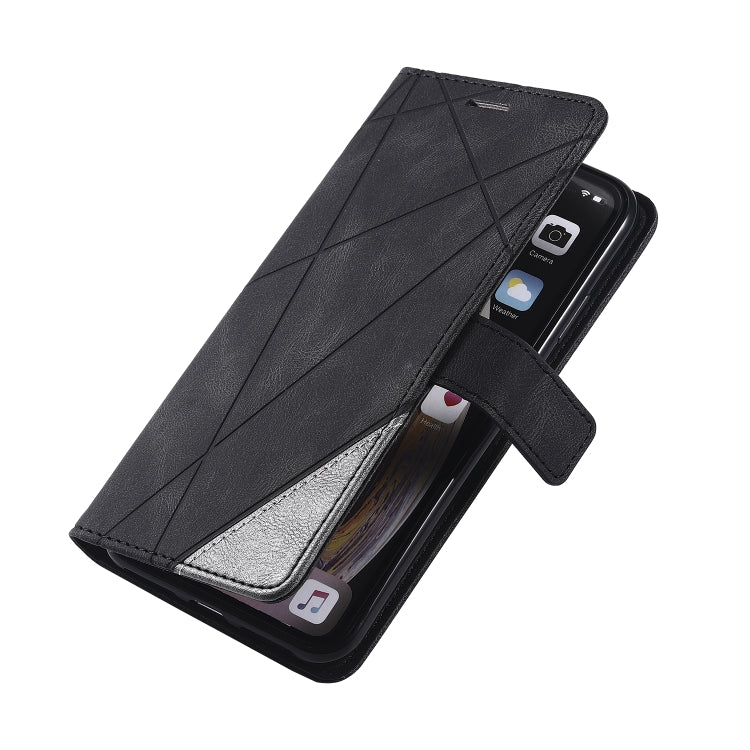For iPhone XS Max Skin Feel Splicing Horizontal Flip Leather Case with Holder & Card Slots & Wallet & Photo Frame