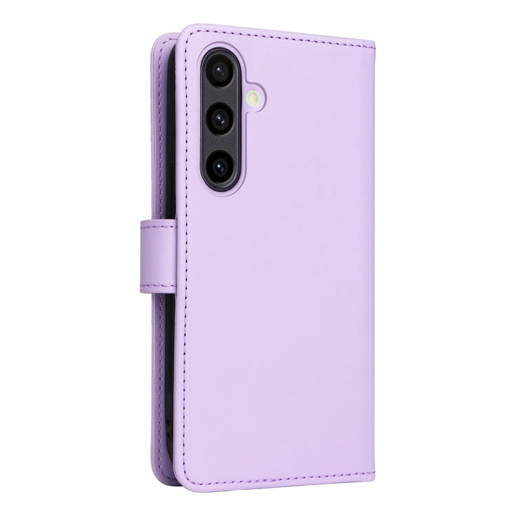 For Galaxy S24 FE 5G BETOPNICE BN-005 2 in 1 Detachable Imitate Genuine Leather Phone Case