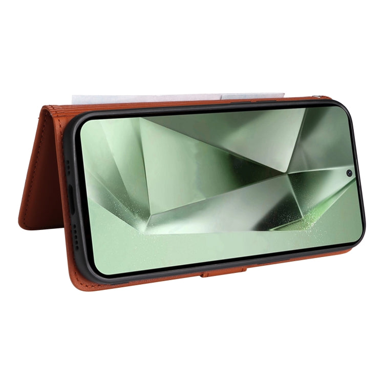 For Galaxy S24 FE 5G BETOPNICE BN-005 2 in 1 Detachable Imitate Genuine Leather Phone Case
