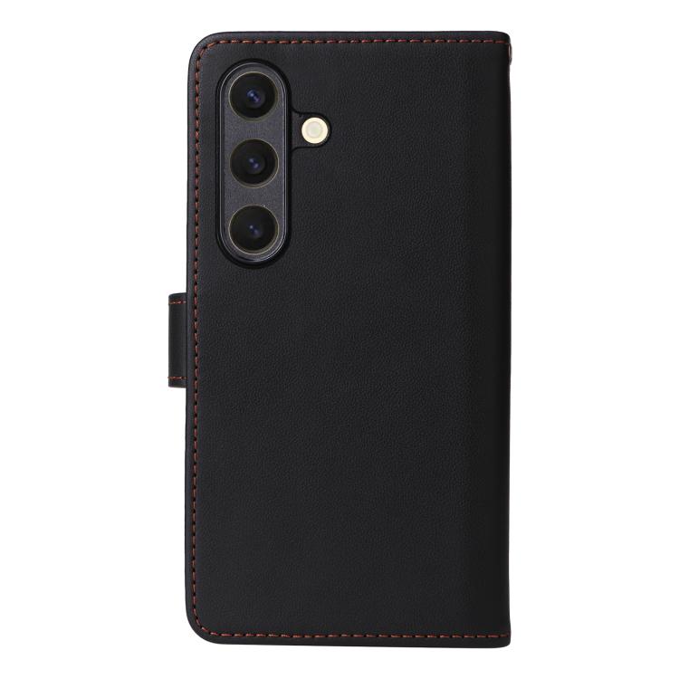 For Galaxy S25 5G BETOPNICE BN-005 2 in 1 Detachable Imitate Genuine Leather Phone Case