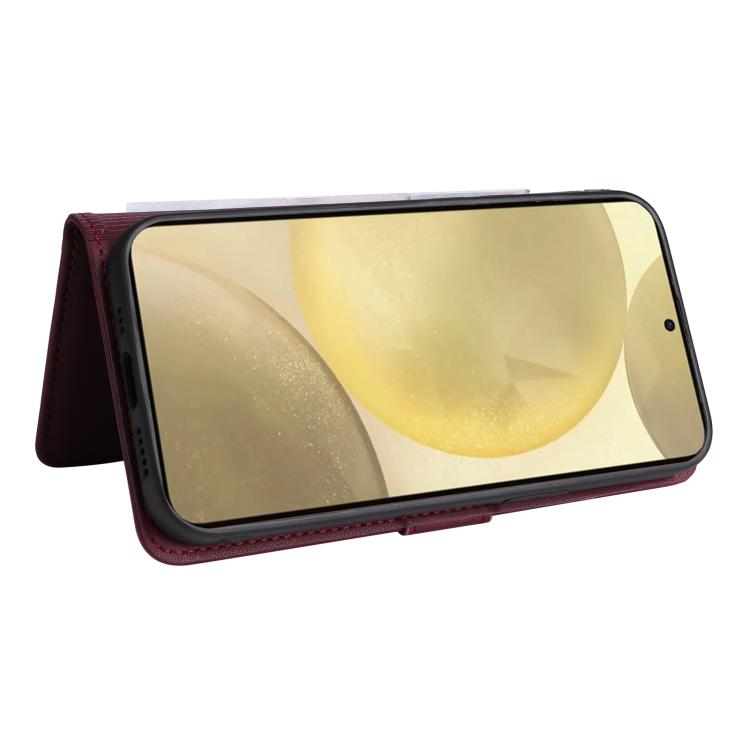 For Galaxy S25 5G BETOPNICE BN-005 2 in 1 Detachable Imitate Genuine Leather Phone Case