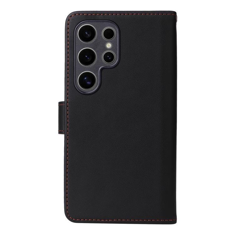 For Galaxy S25 Ultra 5G BETOPNICE BN-005 2 in 1 Detachable Imitate Genuine Leather Phone Case