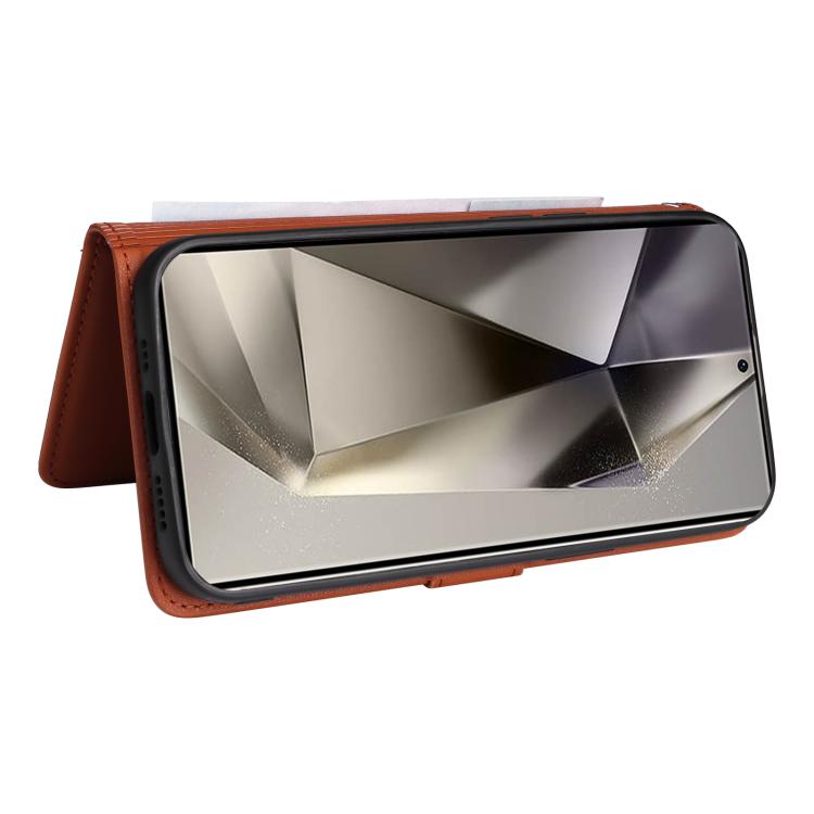 For Galaxy S25 Ultra 5G BETOPNICE BN-005 2 in 1 Detachable Imitate Genuine Leather Phone Case