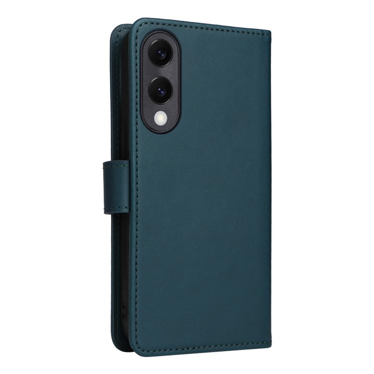 For Galaxy S25 Edge 5G BETOPNICE BN-005 2 in 1 Detachable Imitate Genuine Leather Phone Case