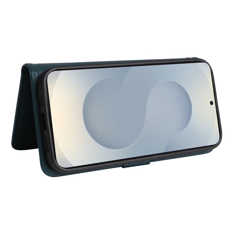 For Galaxy S25 Edge 5G BETOPNICE BN-005 2 in 1 Detachable Imitate Genuine Leather Phone Case