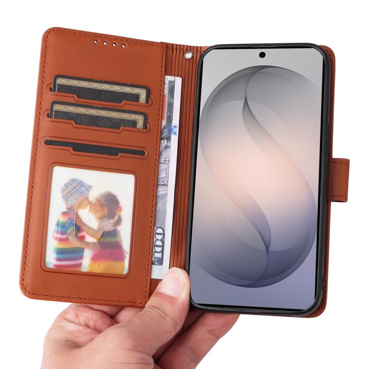 For Galaxy S26 Ultra 5G BETOPNICE BN-005 2 in 1 Detachable Imitate Genuine Leather Phone Case