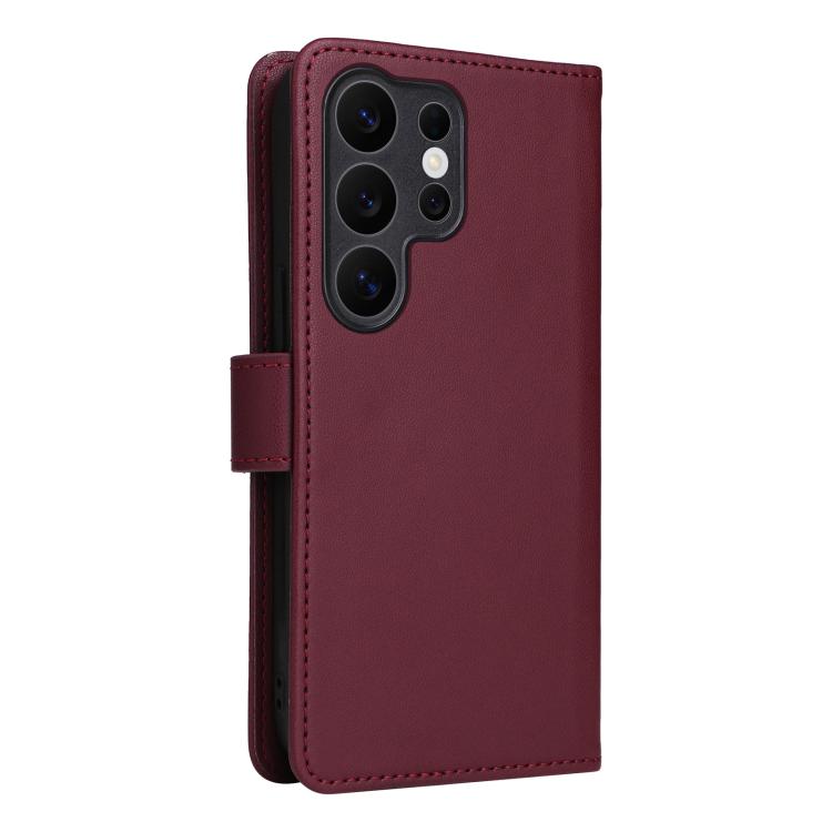 For Galaxy S26 Ultra 5G BETOPNICE BN-005 2 in 1 Detachable Imitate Genuine Leather Phone Case