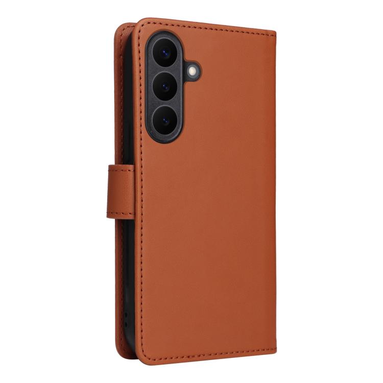 For Galaxy S26+ 5G BETOPNICE BN-005 2 in 1 Detachable Imitate Genuine Leather Phone Case