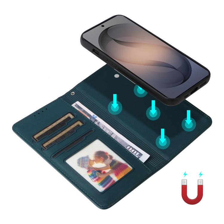 For Galaxy S26+ 5G BETOPNICE BN-005 2 in 1 Detachable Imitate Genuine Leather Phone Case