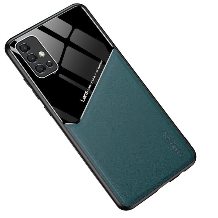 For Huawei Honor 30s All-inclusive Leather + Organic Glass Protective Case with Metal Iron Sheet