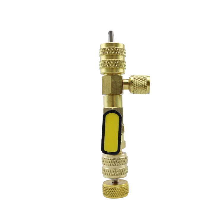 23pcs / Set Air Conditioning Valve Core Remover with Wrench - Gold