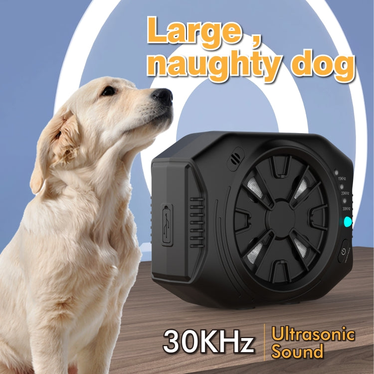 X1 Outdoor Ultrasonic Bark Stopper Dog Training Device - Black