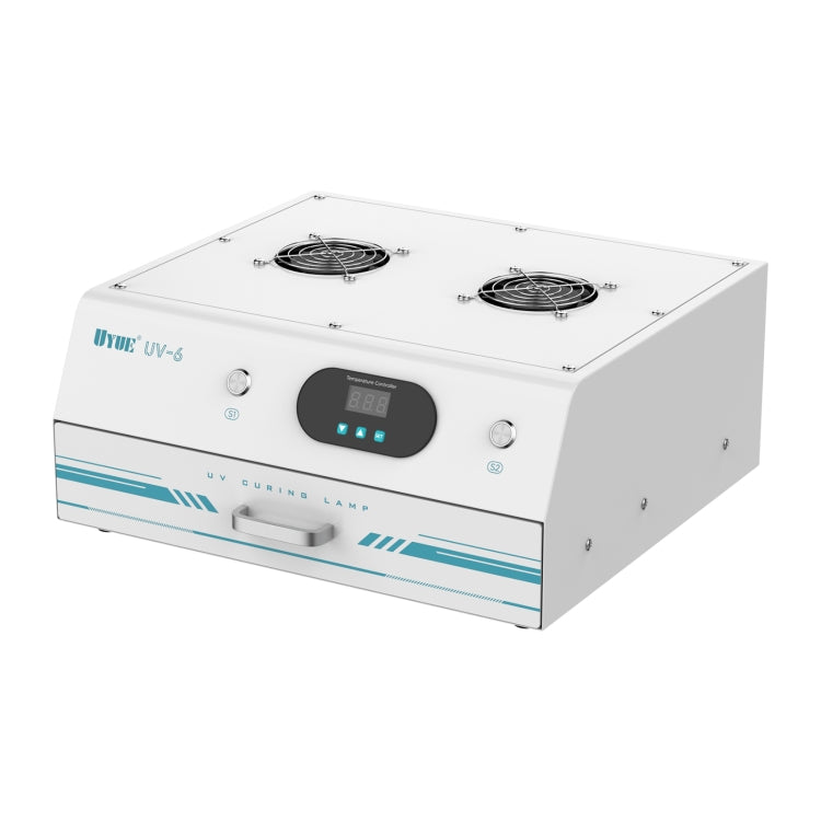 Uyue UV-6 15 inch Double Timing Intelligent Curing Lamp Mechanic for Phone / Pad  - US Plug